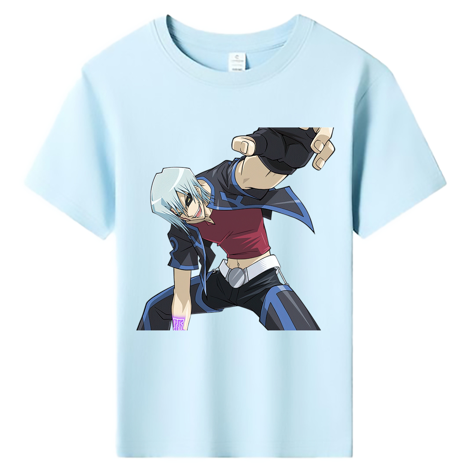 （画像用） 遊☆戯☆王 Yu-Gi-Oh! 綿100％キッズTシャツ（フロントプリント）